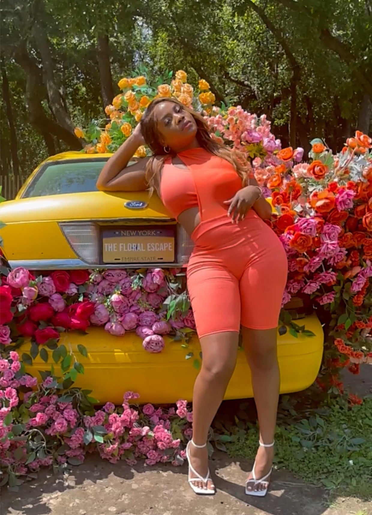 Coral Me Crazy Romper - Miss DQ