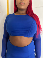 Load image into Gallery viewer, Cali | Blue Mini Dress (Plus Size) - Miss DQ