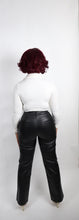 Load image into Gallery viewer, Foxy Retro Vegan Leather Ankle Pants - Miss DQ