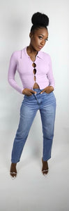 Not Your Type Asymmetrical Boyfriend Jeans - Miss DQ