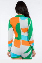 Load image into Gallery viewer, Mixed Feelings Long Sleeve shorts Romper - Miss DQ
