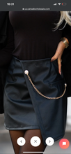 Load image into Gallery viewer, Zora Leather Mini Skirt - Miss DQ