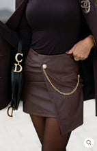Load image into Gallery viewer, Zora Leather Mini Skirt - Miss DQ