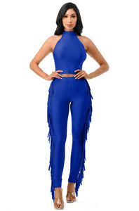 Reigna Royal Blue pants Set - Miss DQ